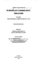 European Community treaties by Sweet & Maxwell.