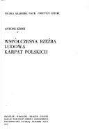 Cover of: Współczesna rzeźba ludowa Karpat Polskich