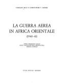 Cover of: La guerra aerea in Africa orientale (1940-41) by Ricci, Corrado