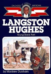 Cover of: Langston Hughes: young black poet