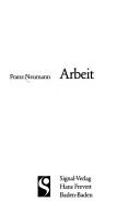 Cover of: Arbeit
