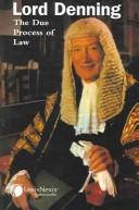 Cover of: The due process of law by Alfred Thompson Denning