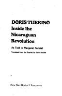 Cover of: Doris Tijerino by Margaret Randall, Doris Tijerino, Doris Tijerino, Doris Tijerino