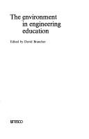 Cover of: The Environment in engineering education