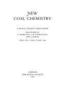 Cover of: New coal chemistry: a Royal Society discussion