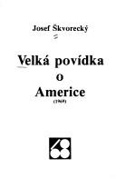 Cover of: Velká pov́idka o Americe, 1969