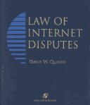 Cover of: Law of Internet disputes