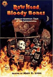 Cover of: Raw Head, Bloody Bones: African-American Tales of the Supernatural (Aladdin Fiction)