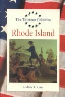 Cover of: Rhode Island