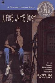 Cover of: A Fine White Dust (Aladdin Fiction) by Cynthia Rylant, Jean Little