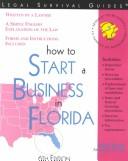 Cover of: How to start a business in Florida | Mark Warda