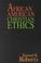 Cover of: African American Christian ethics