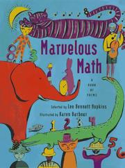 Cover of: Marvelous Math: A Book of Poems