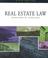 Cover of: Real estate law