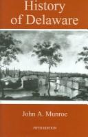 History of Delaware by John A. Munroe
