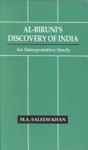 Cover of: Al-Biruni's discovery of India: an interpretative study
