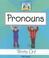 Cover of: Pronouns