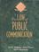 Cover of: The law of public communication