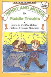 Cover of: Henry And Mudge In Puddle Trouble by Cynthia Rylant, Jean Little