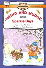 Cover of: Henry And Mudge In The Sparkle Days by Sucie Stevenson, Jean Little