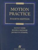 Cover of: Motion practice