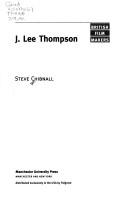 Cover of: J. Lee Thompson by Steve Chibnall