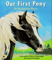 Our first pony by Marguerite Henry