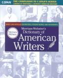 Cover of: Merriam-Webster's dictionary of American writers. by 