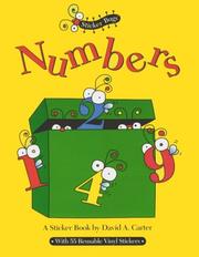 Cover of: Numbers (Sticker Bugs) | David A. Carter