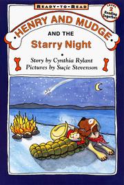 Cover of: Henry and Mudge and the starry night: the seventeenth book of their adventures