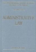 Cover of: Administrative law by edited by Peter Cane.