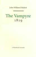 Cover of: The vampyre by John William Polidori