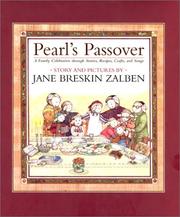Cover of: Pearl's passover: a family celebration through stories, recipes, crafts, and songs