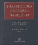 Shareholder proposal handbook by Broc Romanek