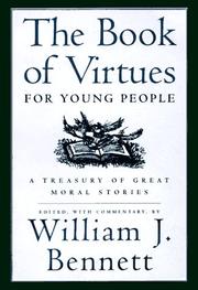 Cover of: The Book of Virtues for Young People by William J. Bennett