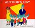 Cover of: AUTHORS DAY (Aladdin Picture Books)