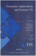 Cover of: Transputer applications and systems '93 by World Transputer Congress (1993 Aachen, Germany)
