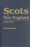 Cover of: Scots in New England, 1623-1873