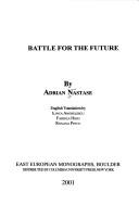 Cover of: Battle for the future