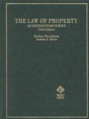 Cover of: The law of property: an introductory survey