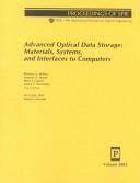 Advanced optical data storage by Pericles A. Mitkas