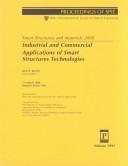 Cover of: Smart structures and materials 2000.: 7-9 March, 2000, Newport Beach, USA