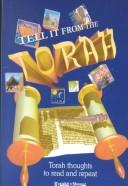 Cover of: ÄTell it from the Torah by Gedalia Peterseil
