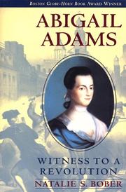 Cover of: Abigail Adams: Witness to a Revolution