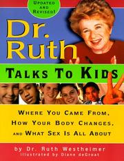 Cover of: Dr. Ruth Talks To Kids by Ruth K. Westheimer