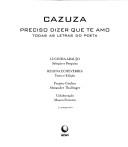 Cover of: Preciso dizer que te amo by Cazuza