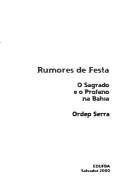 Cover of: Rumores de festa by Ordep J. Trindade-Serra