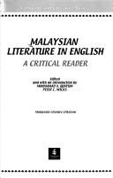 Cover of: Malaysian literature in English by edited and with an introduction by Mohammad A. Quayum, Peter C. Wicks.