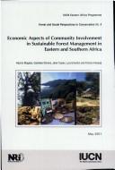 Cover of: Economic aspects of community involvement in sustainable forest management in eastern and southern Africa