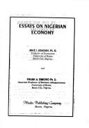 Essays on Nigerian economy by Michael I. Obadan